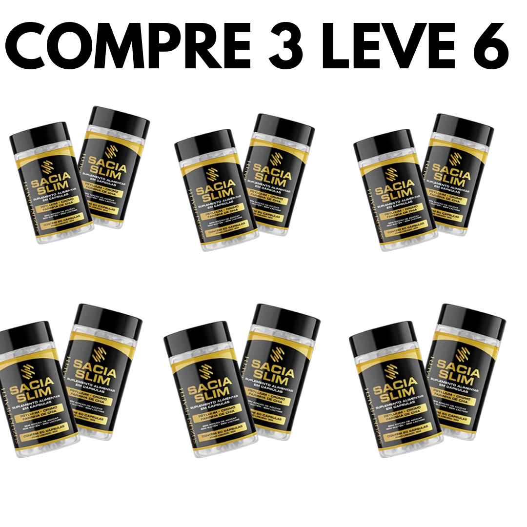 Sacia Slim – Metabolismo Acelerado e Controle do Peso