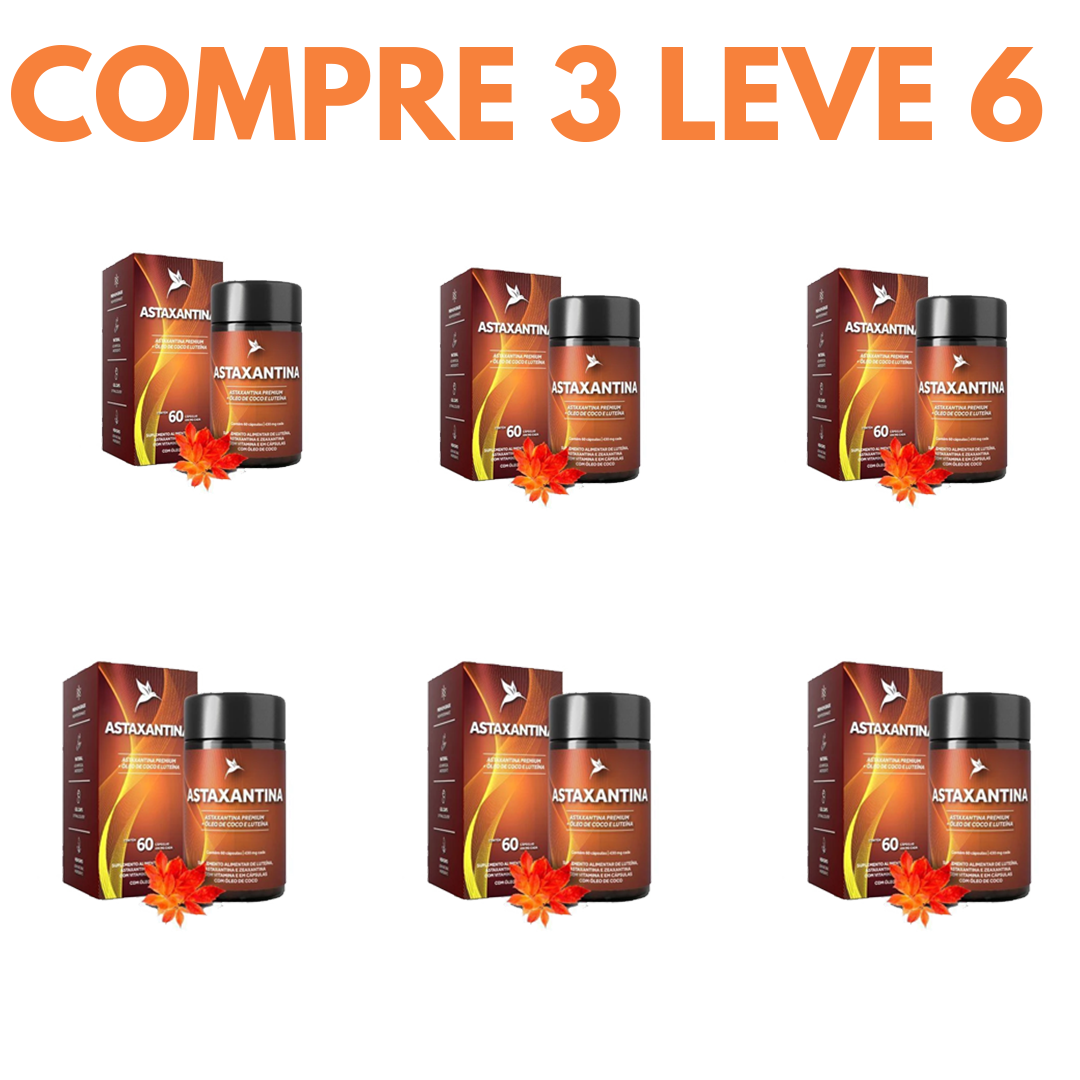 Astaxantina: O Suporte  para Energia e Bem-Estar