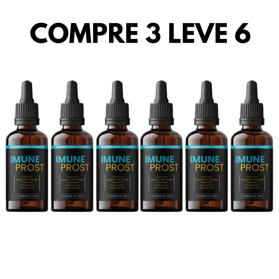 Imune Prost: Próstata Saudável e Sistema Imune Forte