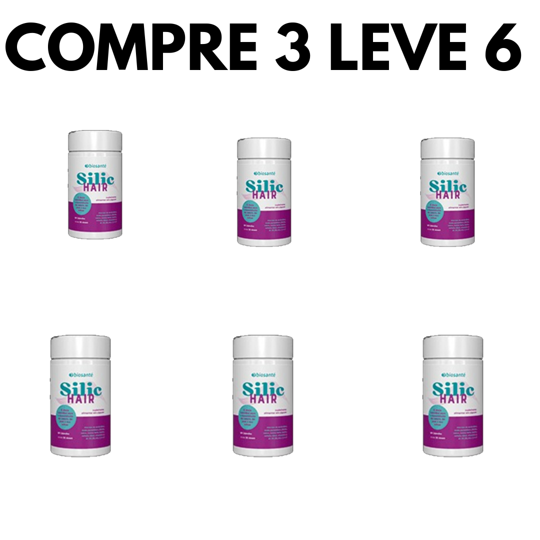 Silic Hair: Força, Brilho e Crescimento para Cabelos e Unhas