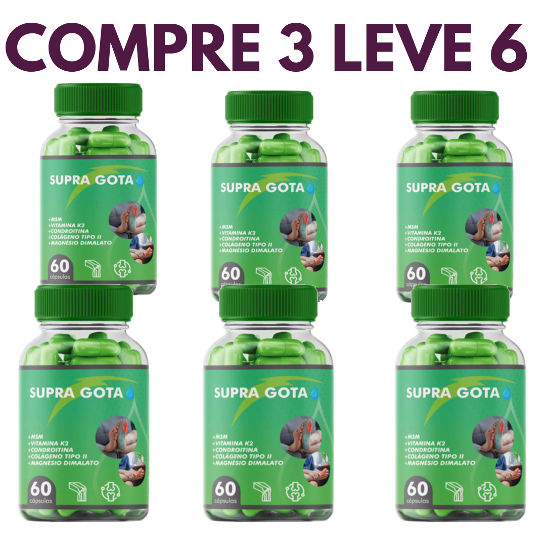 Supra Gota: Alívio Rápido para Dores Articulares e Musculares