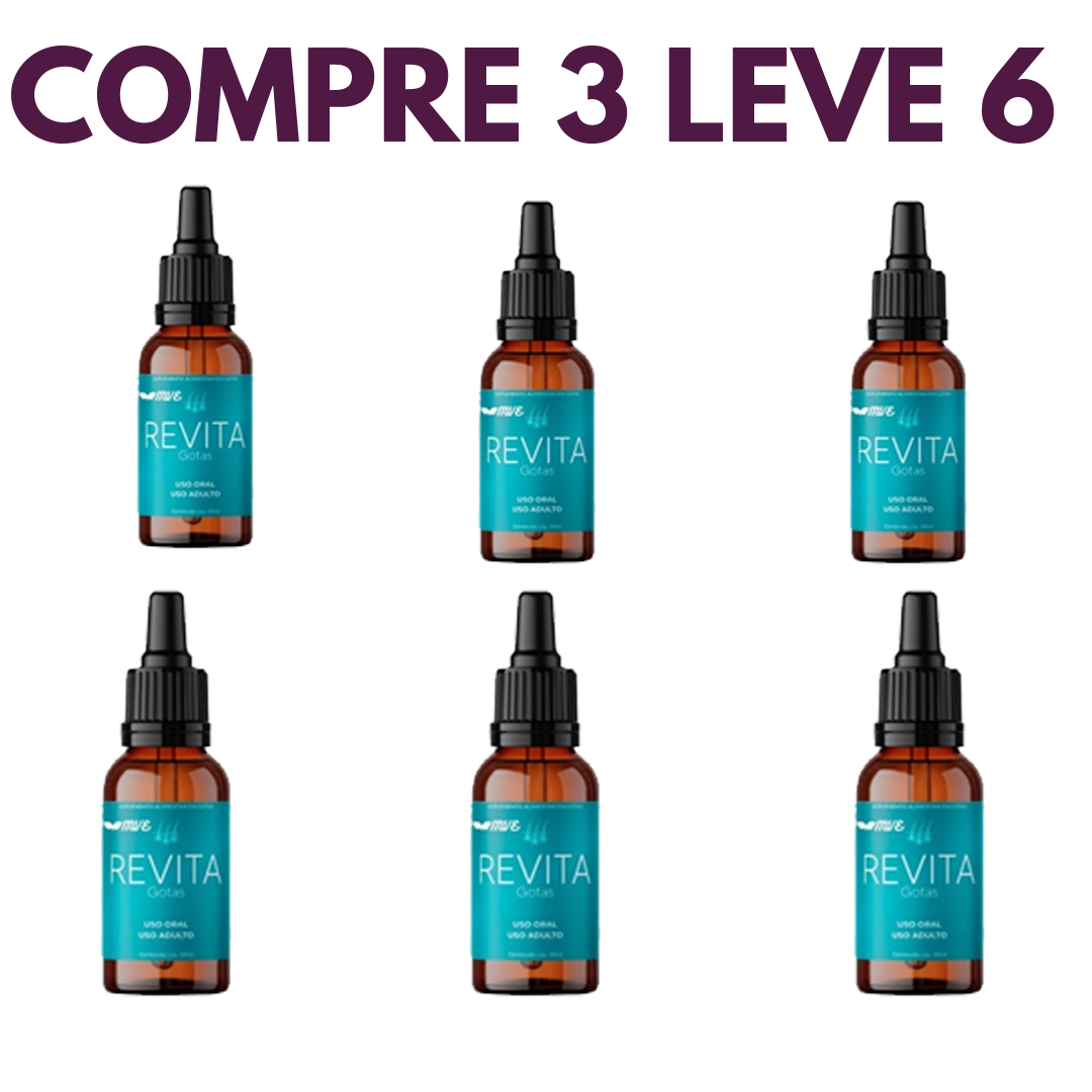 Revita Gotas: Fortaleça Seus Fios e Combata a Queda de Cabelos