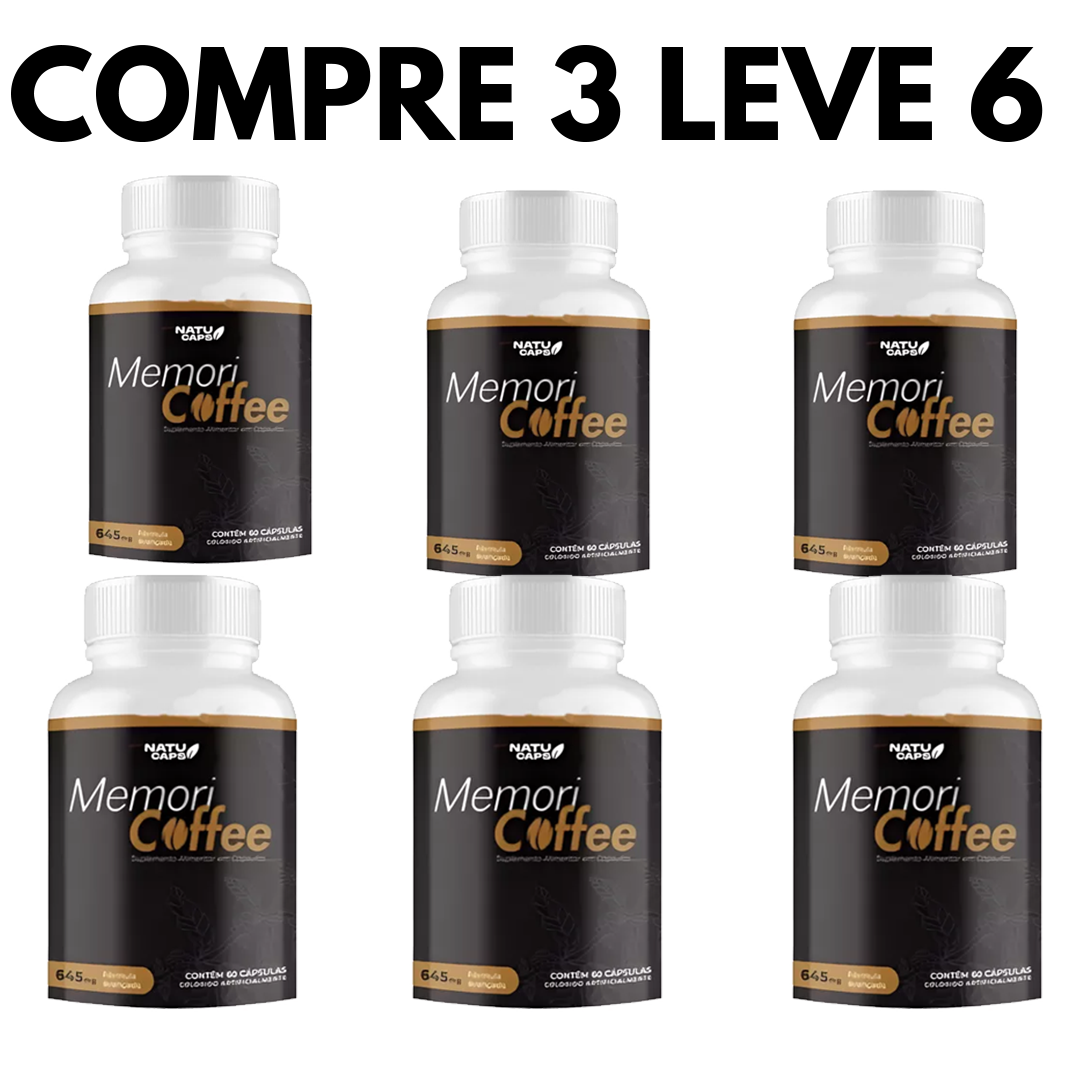 Memori Coffee: Energia, Foco e Memória de Forma Nutural