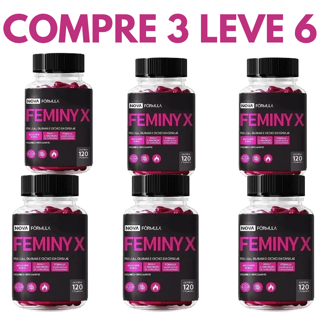 FEMINY X: A Revolução no Controle da Absorção de Gorduras