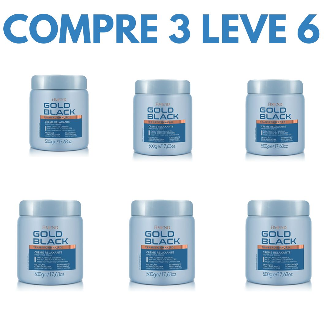 Gold Black – Cabelos Hidratados, Lisos e Revitalizados!