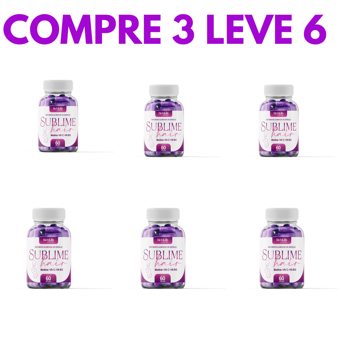 Sublime Hair: Cabelos  Saudáveis e com Crescimento Acelerado!