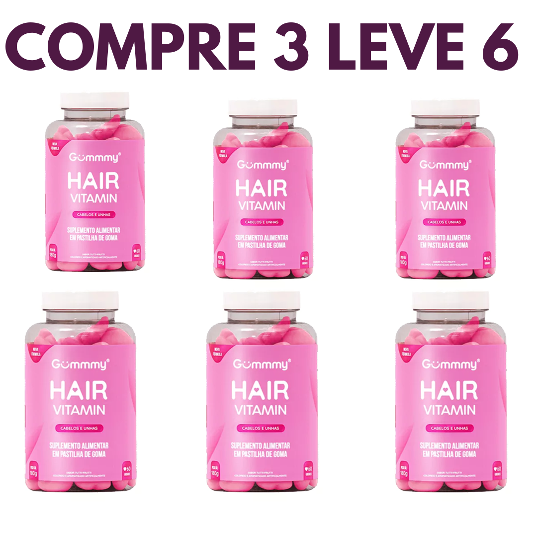 Hair Vitamin: O Segredo para Fios Fortes e Longos