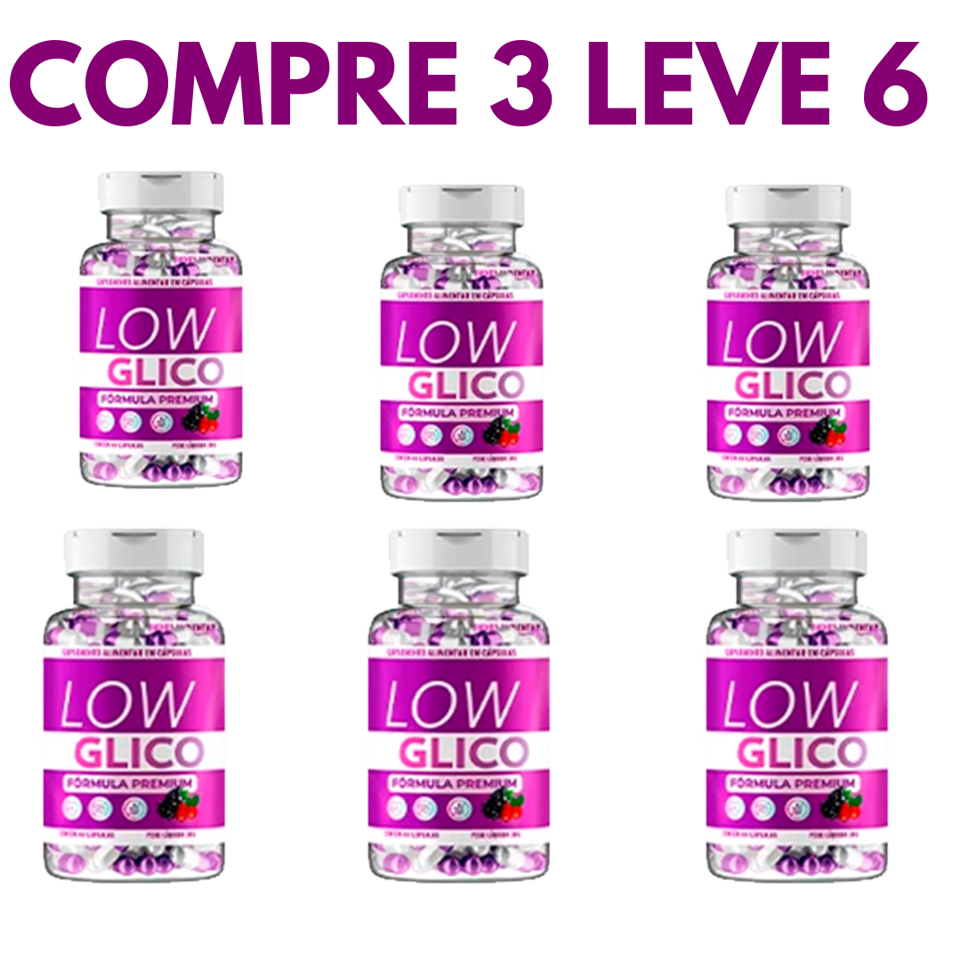 Low Glico: Equilíbrio e Controle Natural da Glicemia!