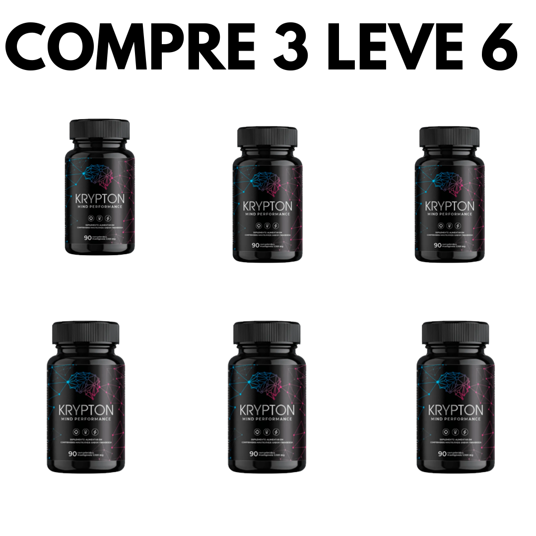 Krypton: Potencialize Seu Desempenho Mental e Sua Saúde Cognitiva