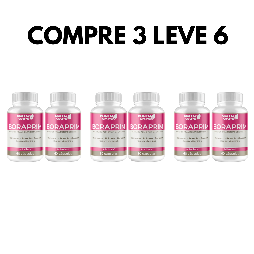 BoraPrim – Antioxidante Natural para Equilíbrio Feminino e Beleza