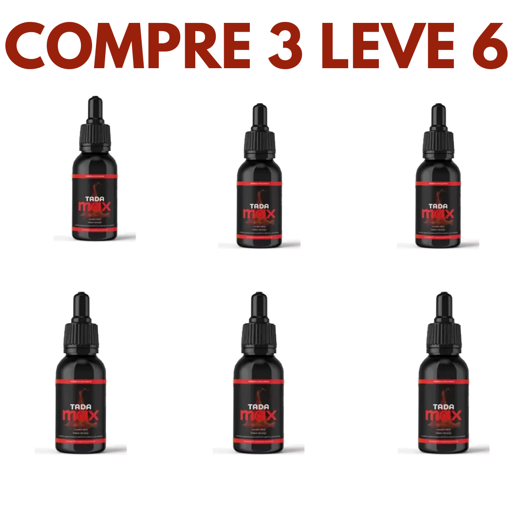 Tadamax: Revolucione a sua Potência Sexual (30ml)