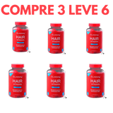 Biotina Gummy Hair: Força e Brilho para Cabelos e Unhas