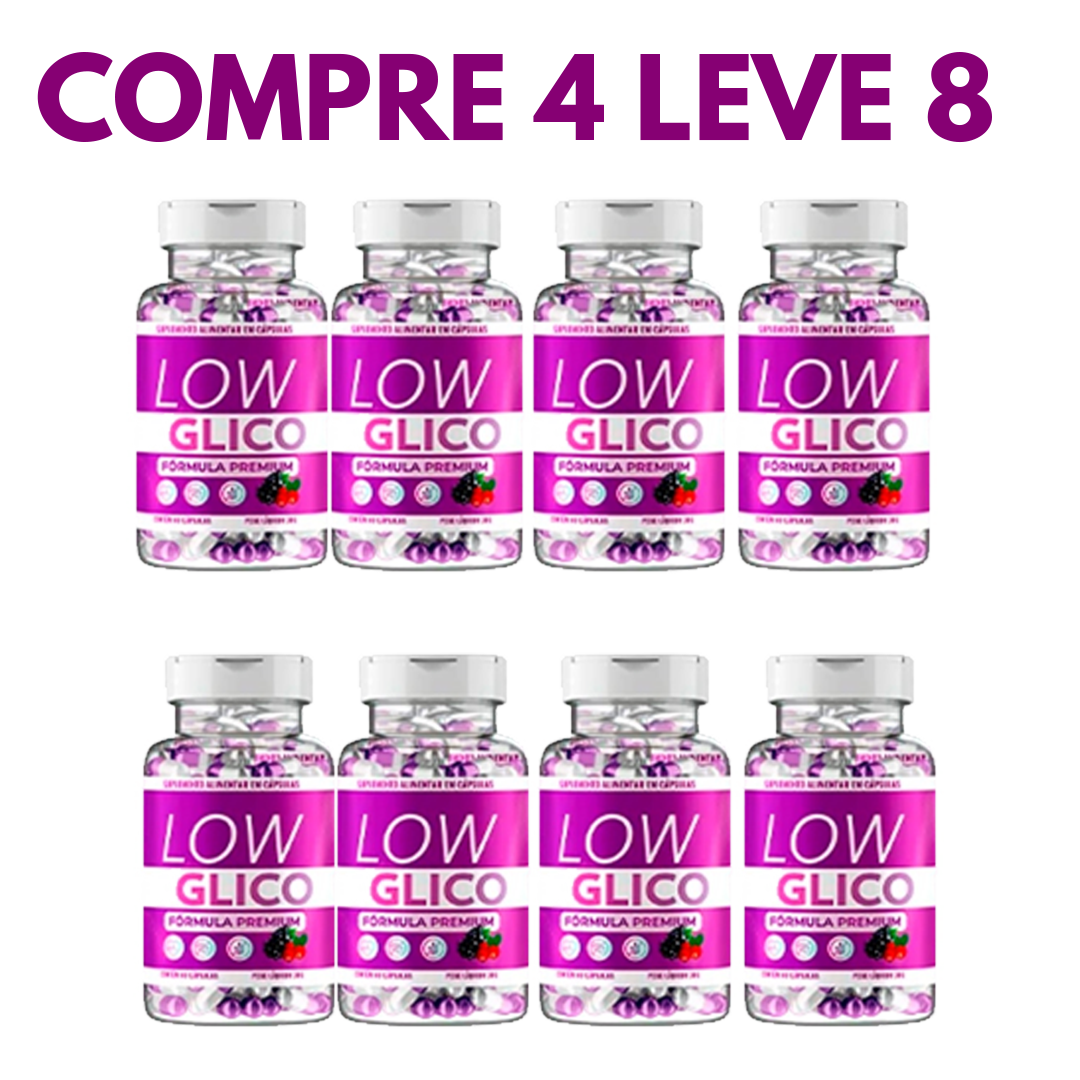 Low Glico: Equilíbrio e Controle Natural da Glicemia!