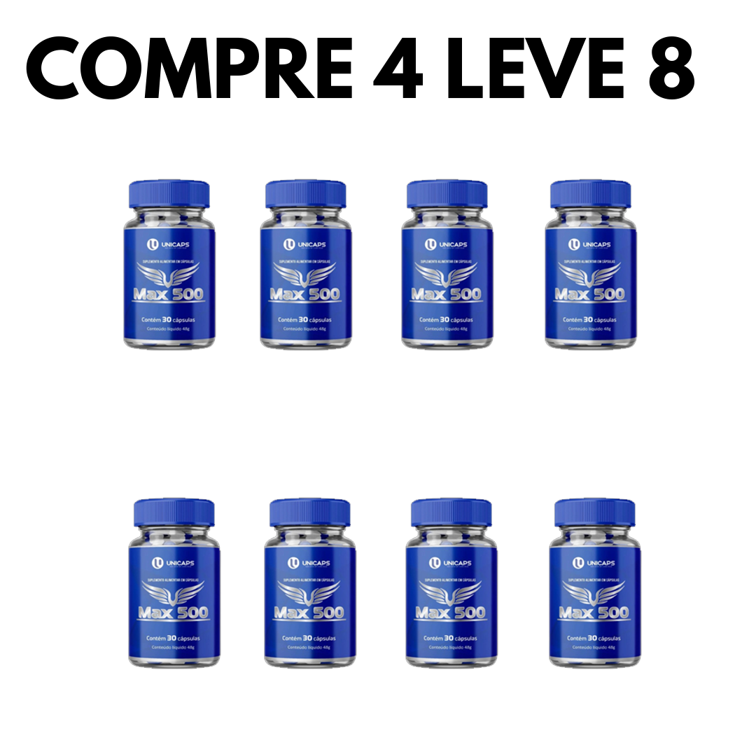 Max500: Energia, Desejo e Foco em Alta Performance