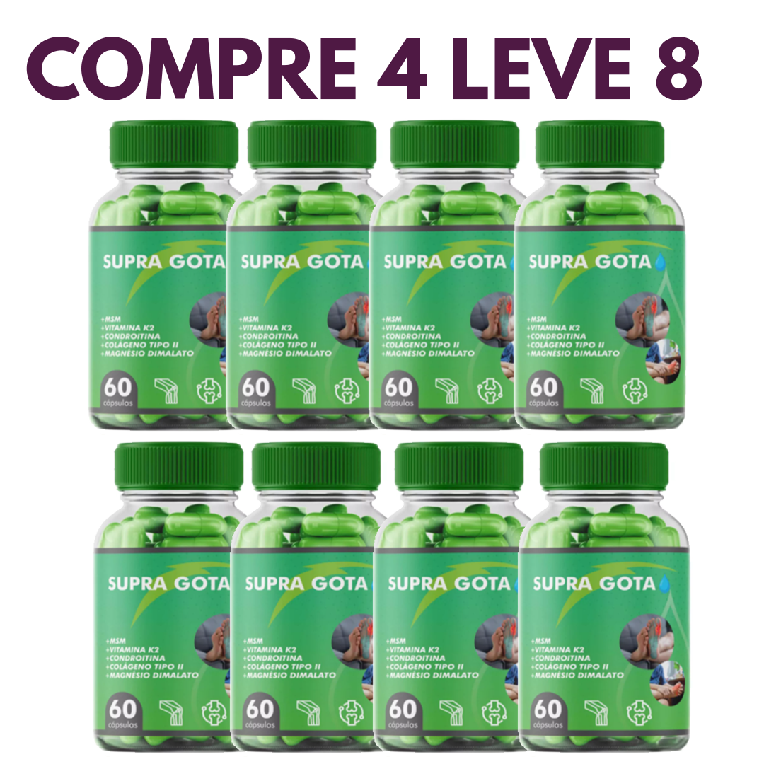 Supra Gota: Alívio Rápido para Dores Articulares e Musculares