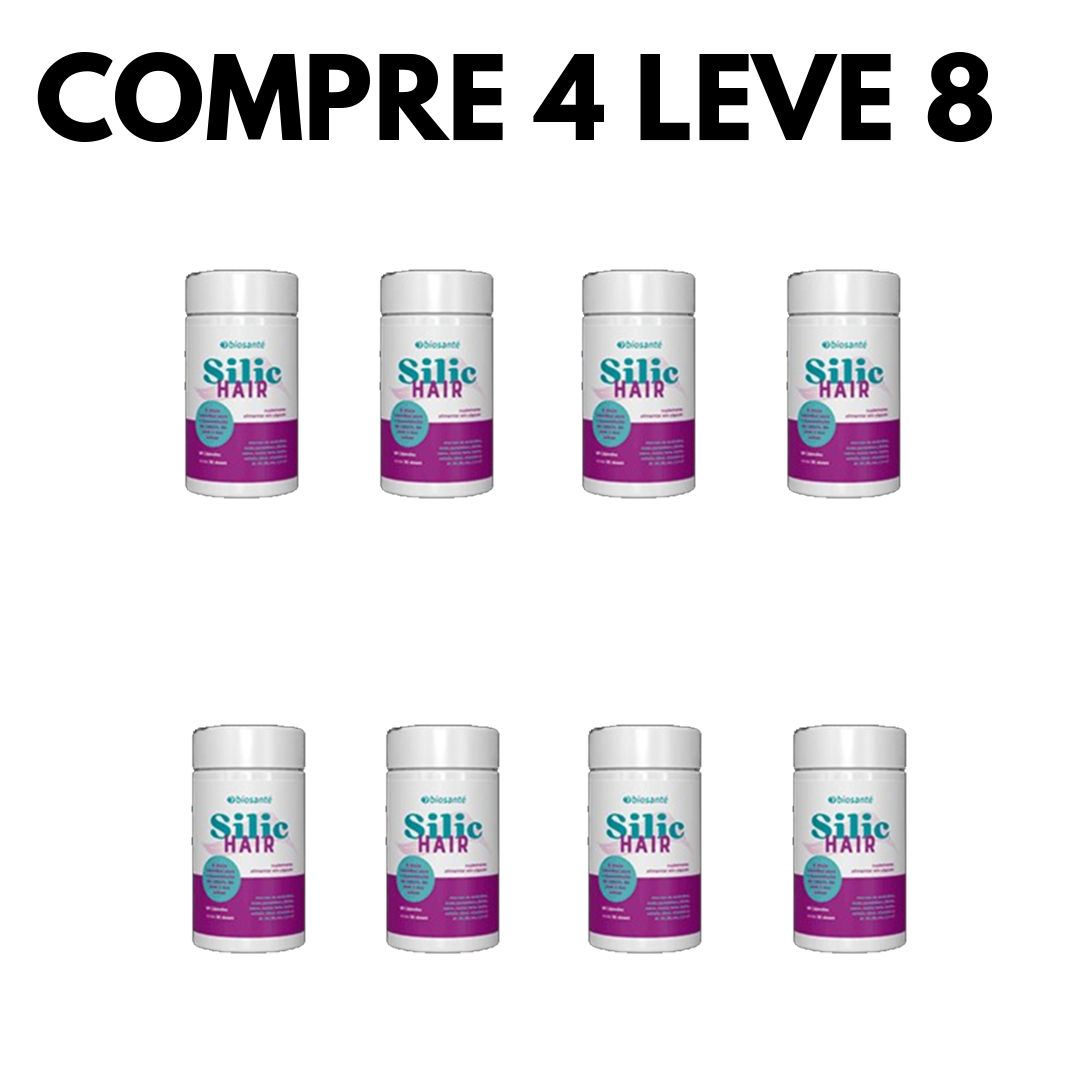 Silic Hair: Força, Brilho e Crescimento para Cabelos e Unhas