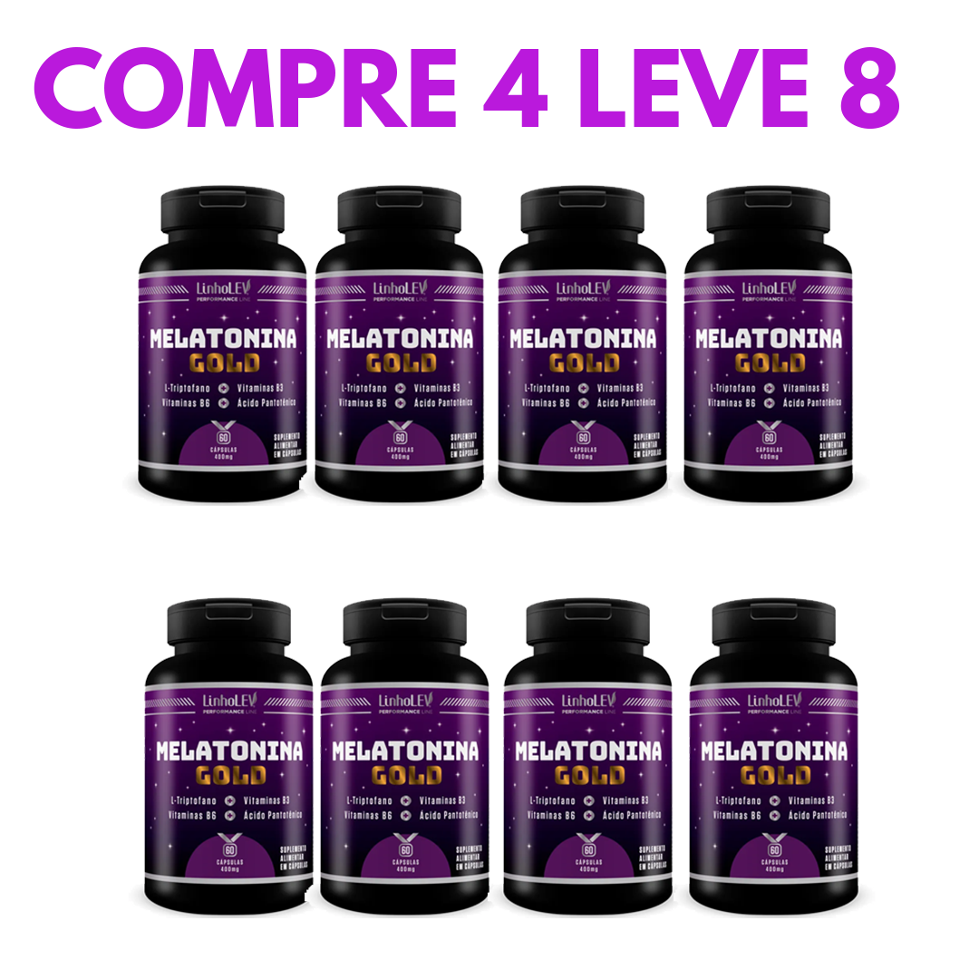 Melatonina Gold: O Segredo para Noites Tranquilas e Revigorantes