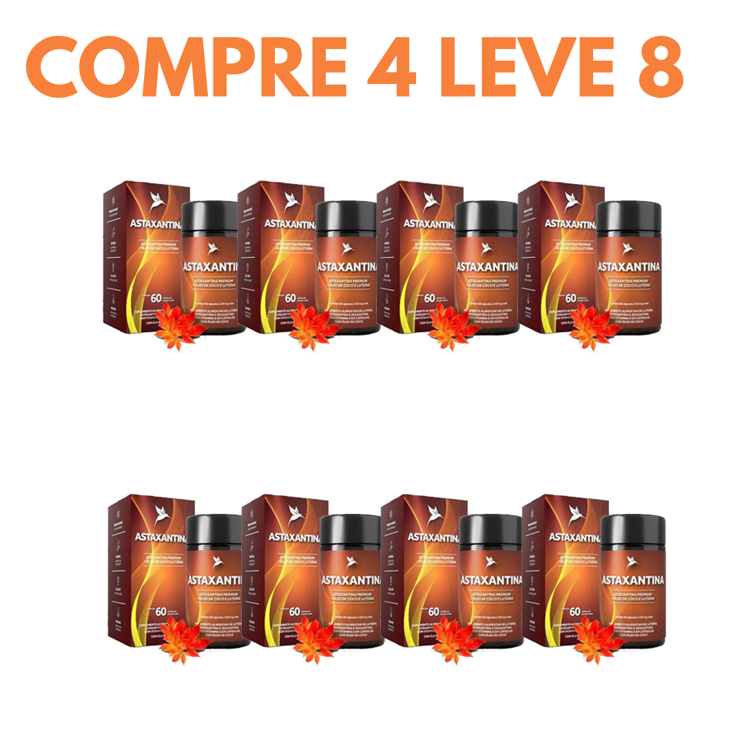 Astaxantina: O Suporte  para Energia e Bem-Estar