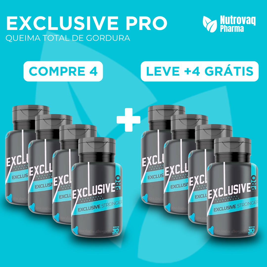 Exclusive Pro – Libere Sua Energia e Derreta Gordura (30 capsulas)