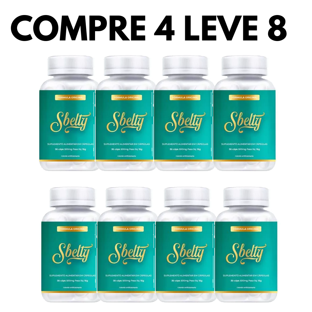 Sbelty: O Aliado Natural no Emagrecimento e Controle de Peso (30 Cápsulas)