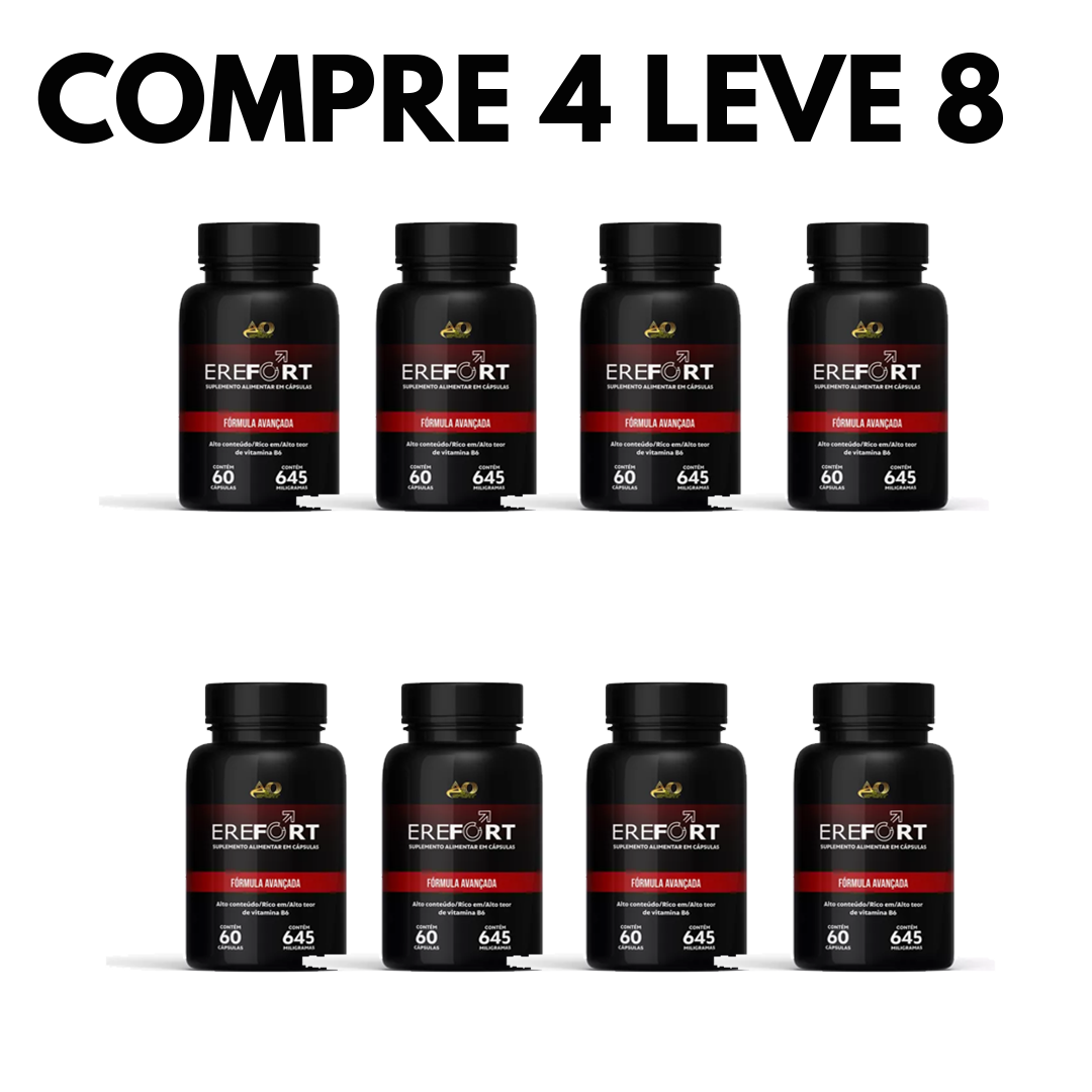 Erefort: Potência e Desempenho Sexual em Alto Nível