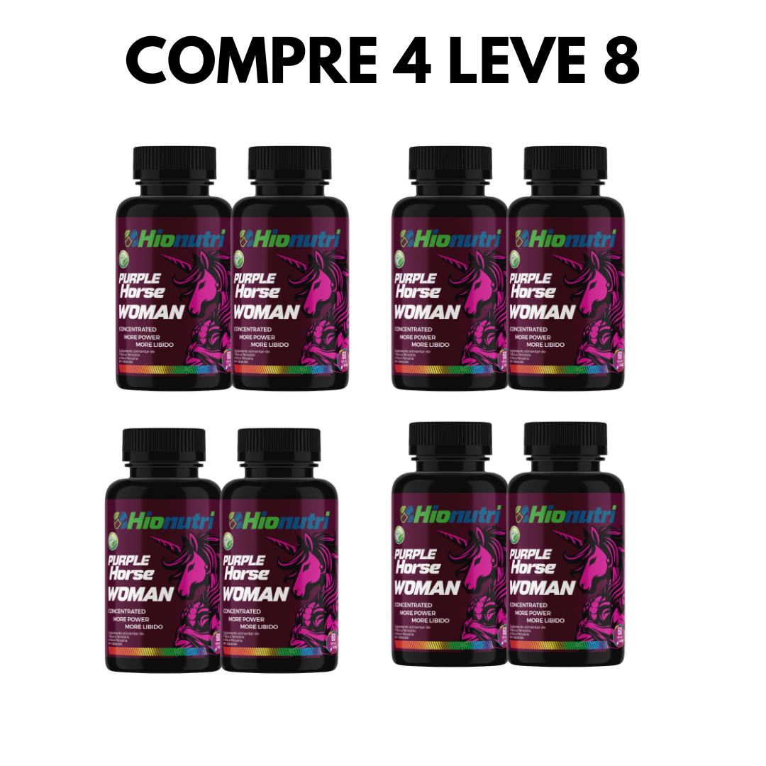 Purple Horse Woman – Energia e Disposição com Ingredientes Naturais