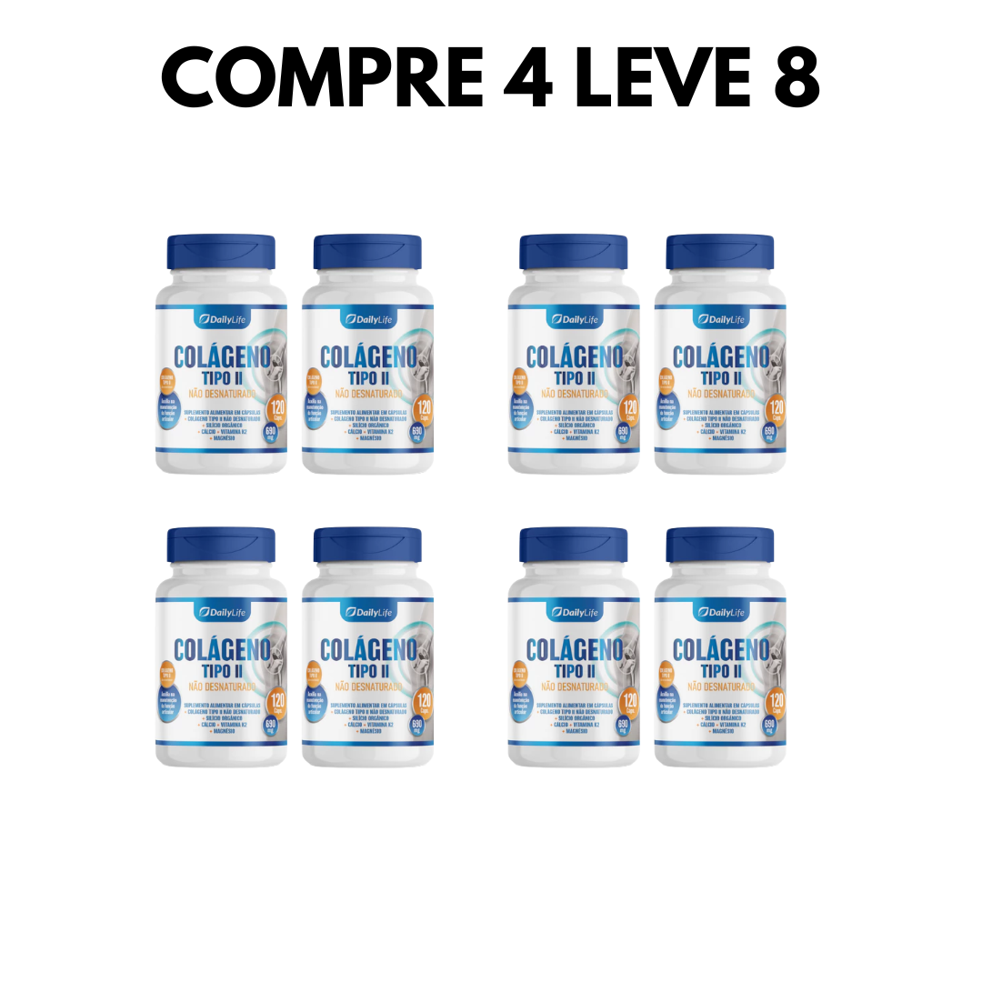 Colágeno Tipo II – Suporte Diário para Suas Articulações