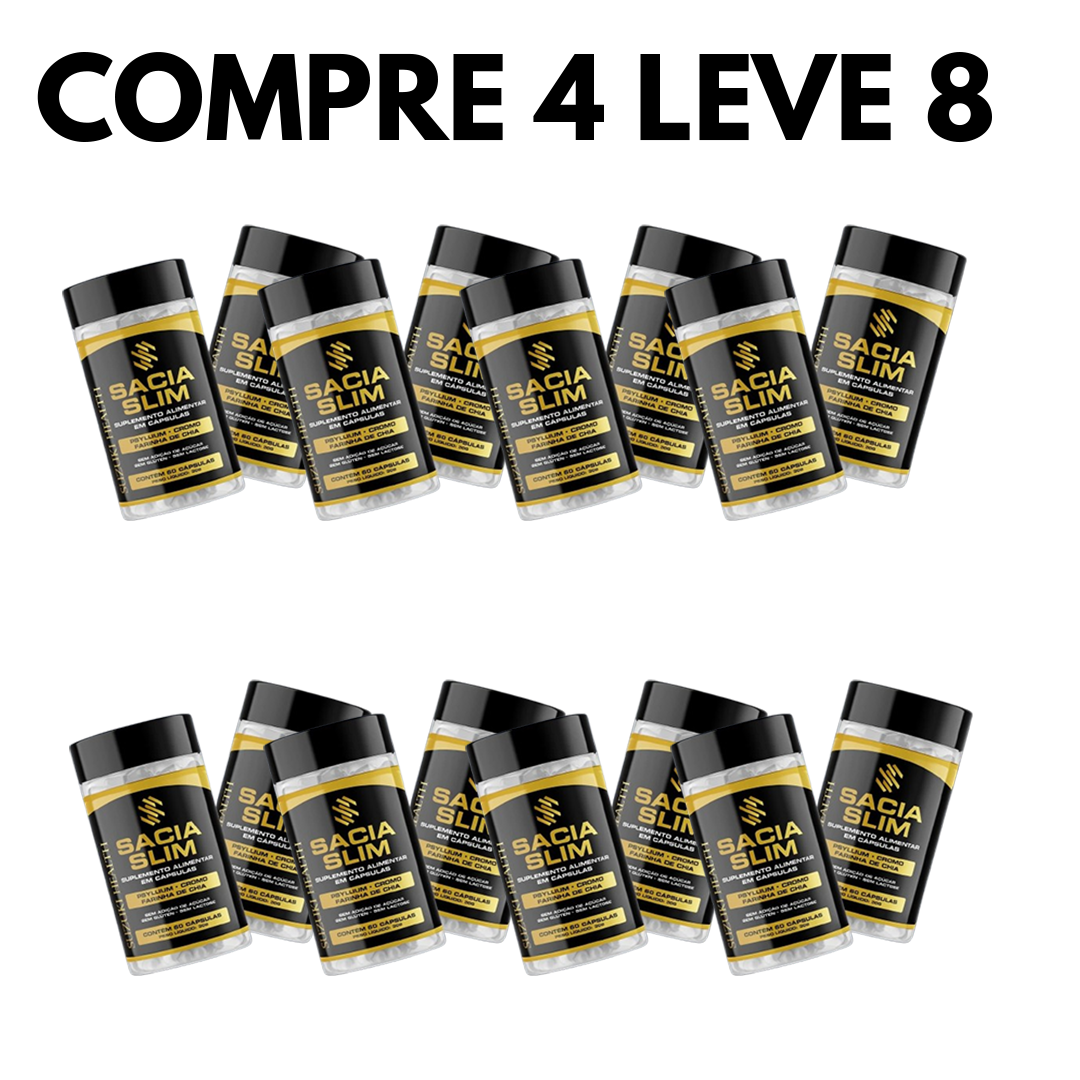 Sacia Slim – Metabolismo Acelerado e Controle do Peso