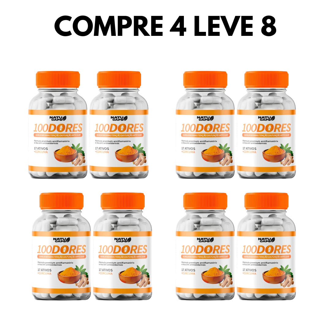 100Dores – Apoio para Articulações Saudáveis e Mais Conforto no Dia a Dia