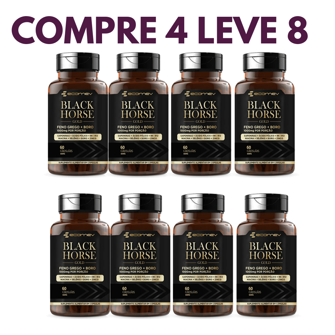 Black Horse: O Suporte Completo para Energia, Desempenho Físico e Bem-Estar