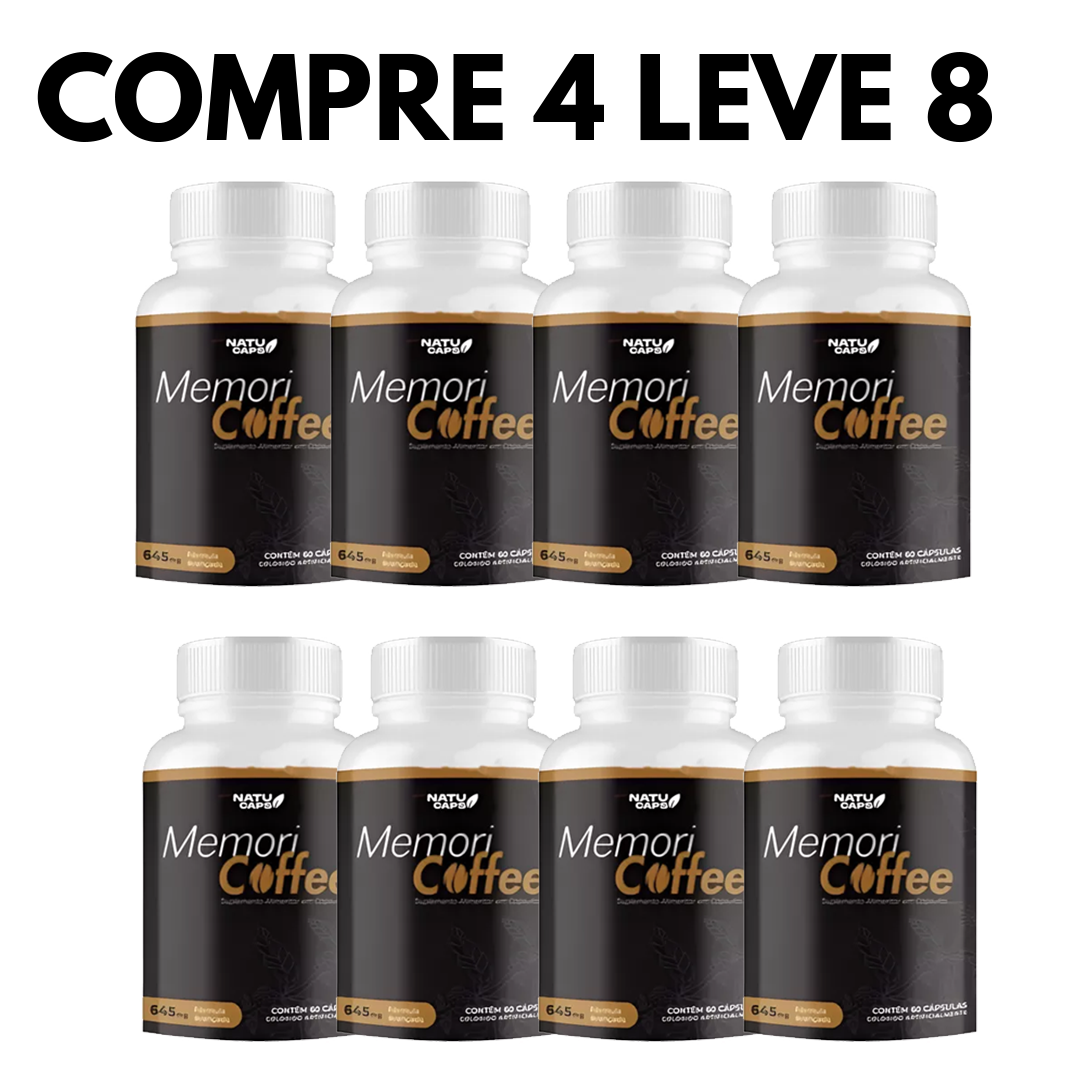 Memori Coffee: Energia, Foco e Memória de Forma Nutural