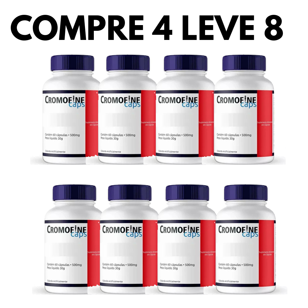 Cromofine Caps: Seu Aliado na Queima de Gordura e Energia