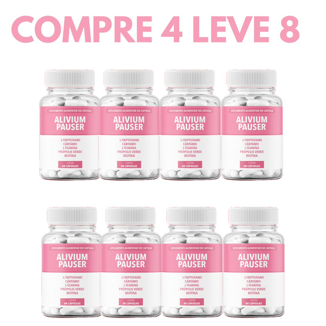 Alivium Pauser: O Alívio Completo para os Sintomas da Menopausa