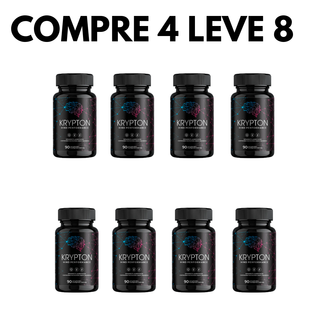 Krypton: Potencialize Seu Desempenho Mental e Sua Saúde Cognitiva