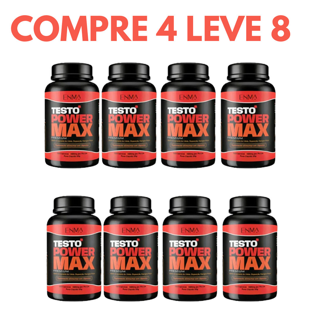 Testo Power Max: Energia e Vitalidade em Alta