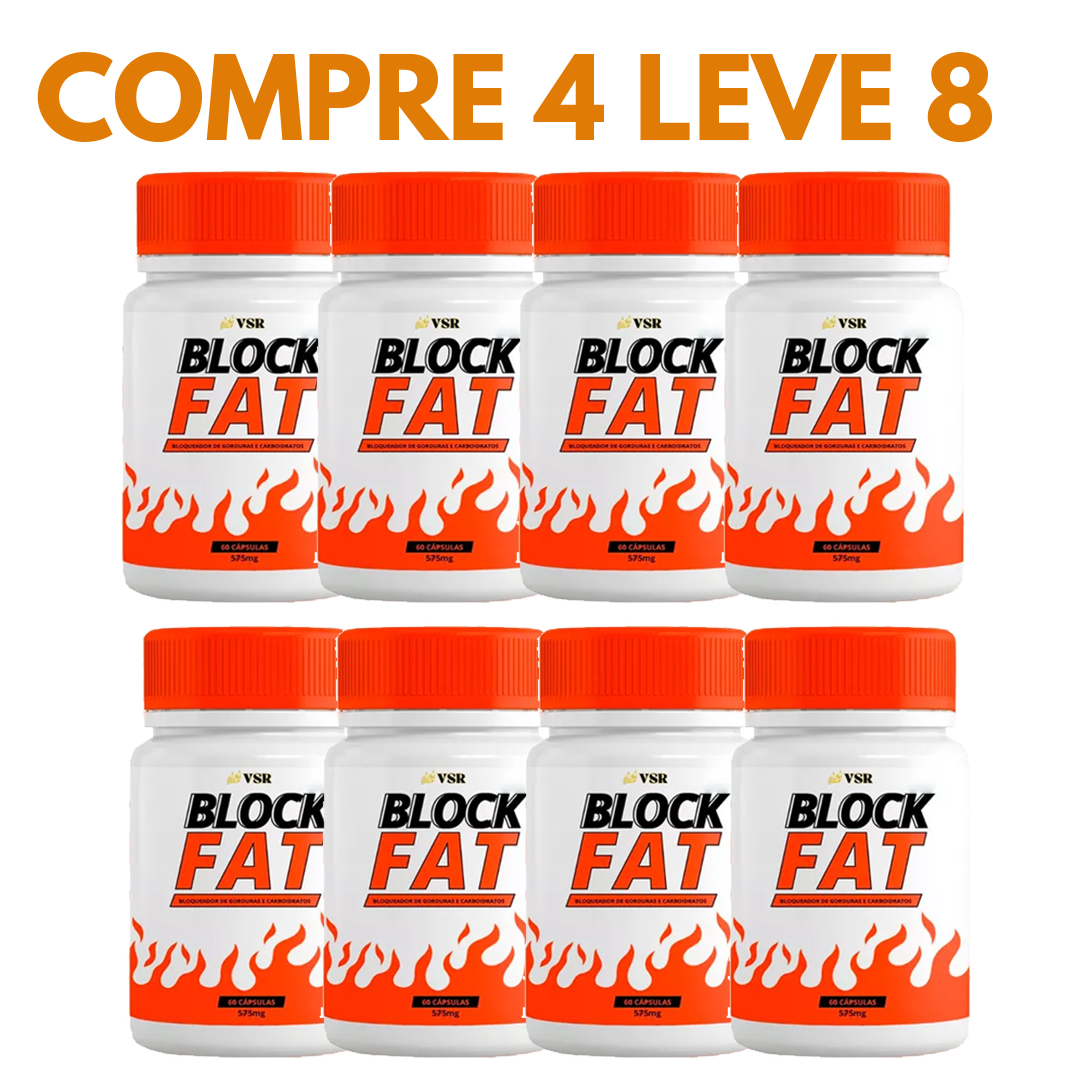 Block Fat:  Gorduras Reduzidas e Controle Do seu Apetite