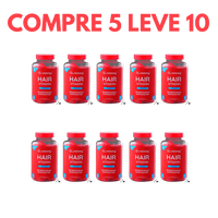 Biotina Gummy Hair: Força e Brilho para Cabelos e Unhas