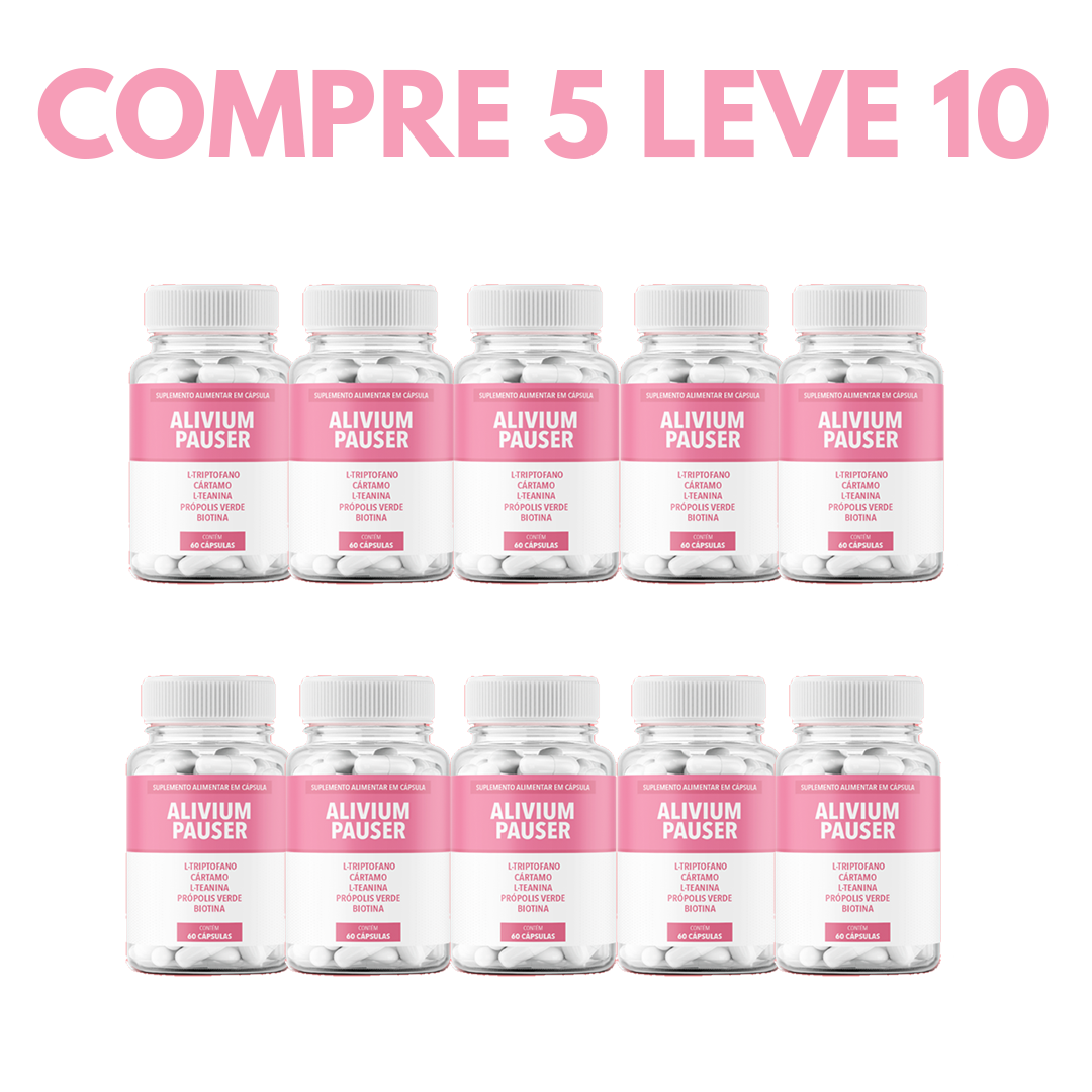 Alivium Pauser: O Alívio Completo para os Sintomas da Menopausa