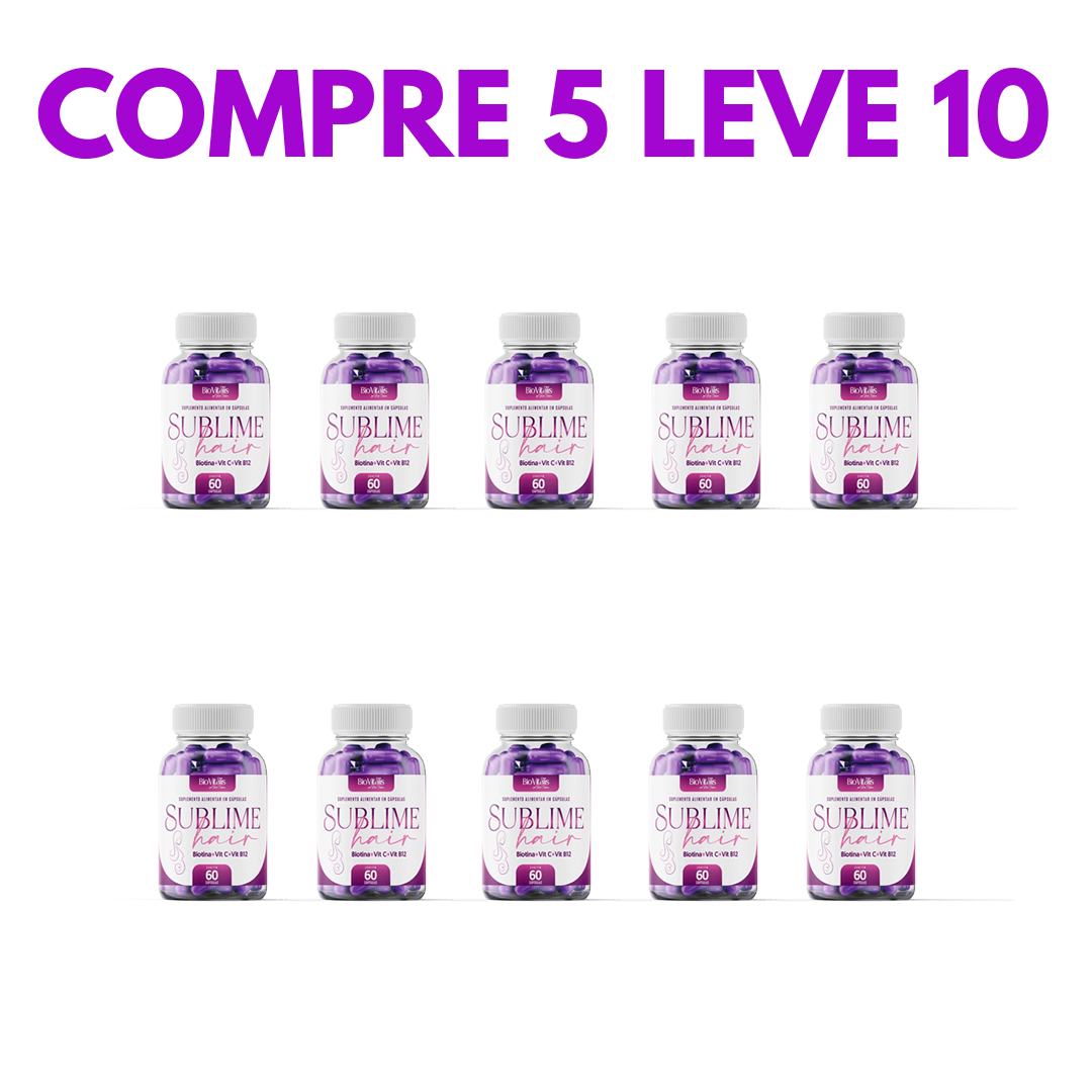 Sublime Hair: Cabelos  Saudáveis e com Crescimento Acelerado!