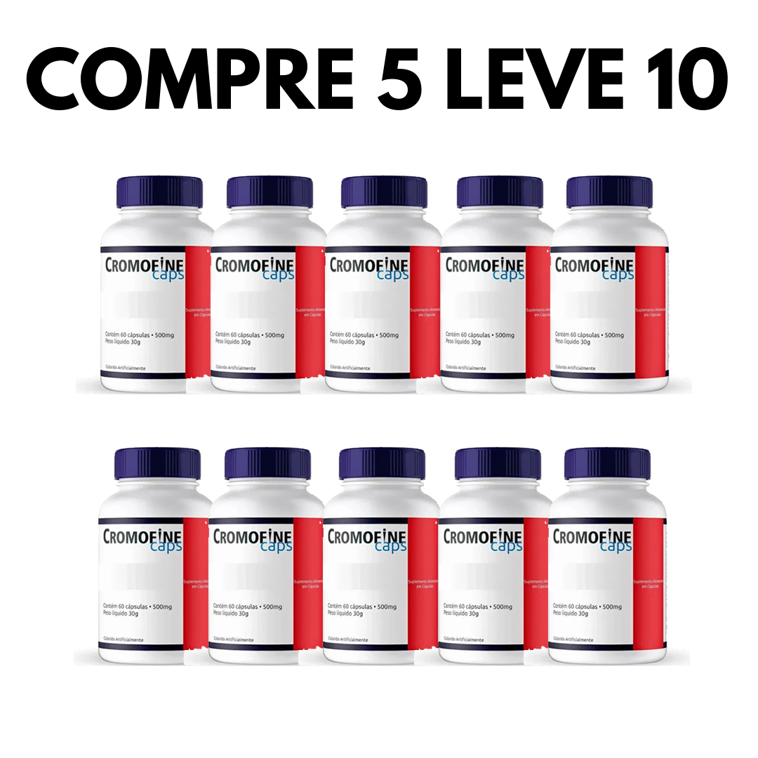 Cromofine Caps: Seu Aliado na Queima de Gordura e Energia