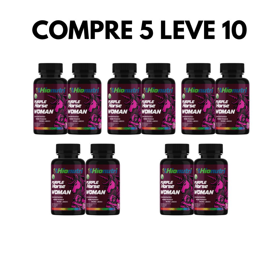 Purple Horse Woman – Energia e Disposição com Ingredientes Naturais