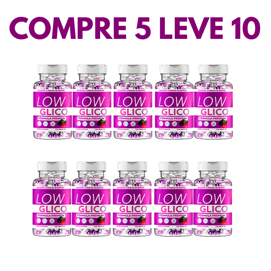 Low Glico: Equilíbrio e Controle Natural da Glicemia!