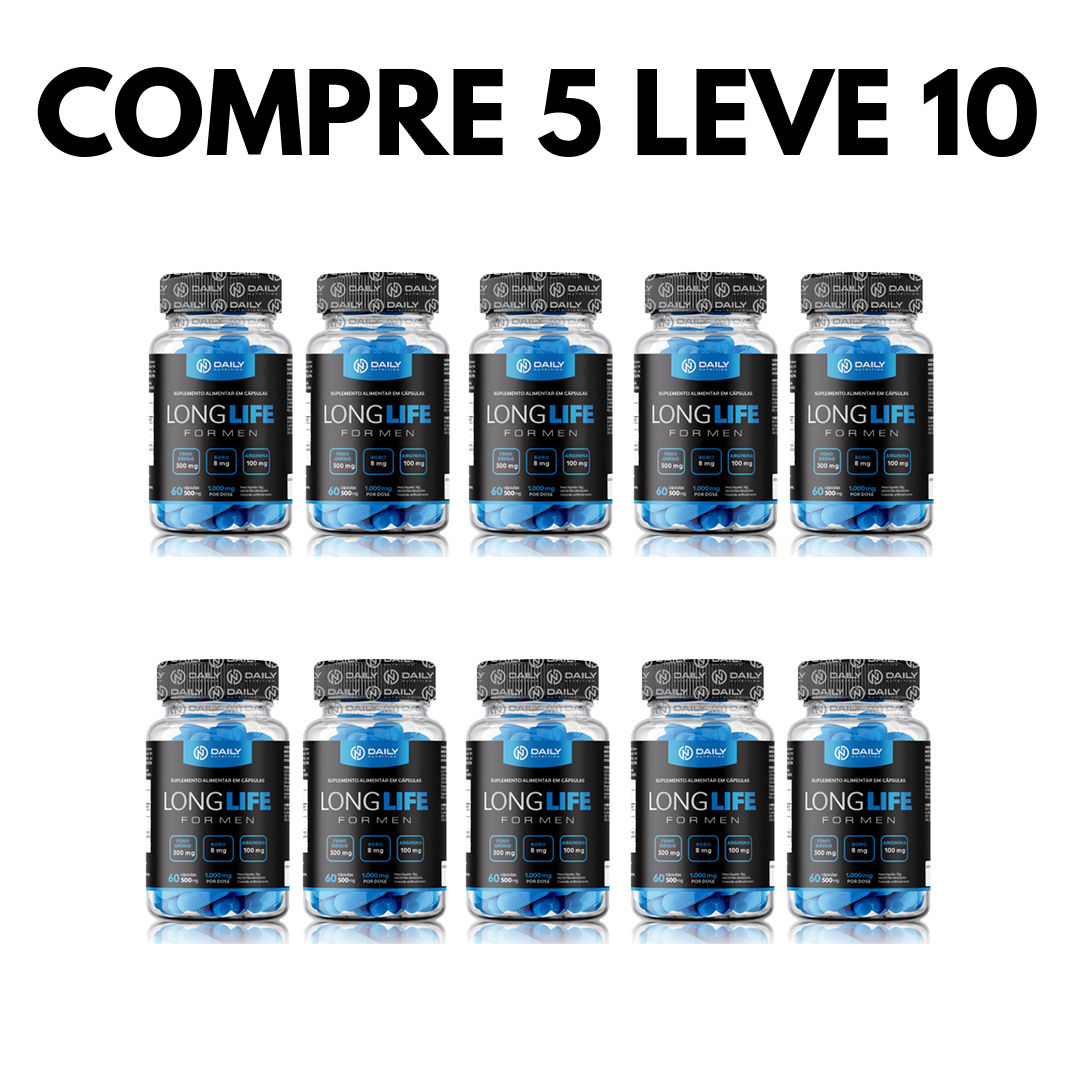 Long Life: Potencialize Sua Energia e Masculinidade