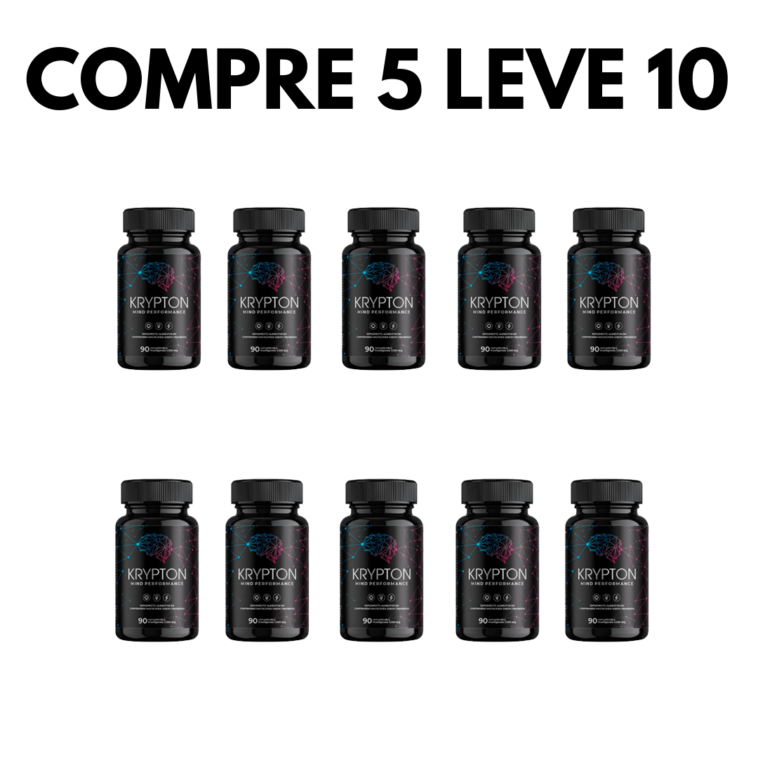 Krypton: Potencialize Seu Desempenho Mental e Sua Saúde Cognitiva