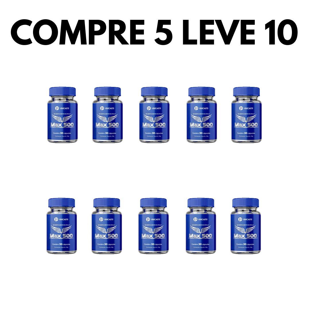 Max500: Energia, Desejo e Foco em Alta Performance