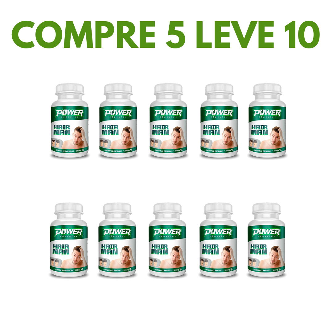 Hairman:O Segredo para Cabelos e Barba Fortes