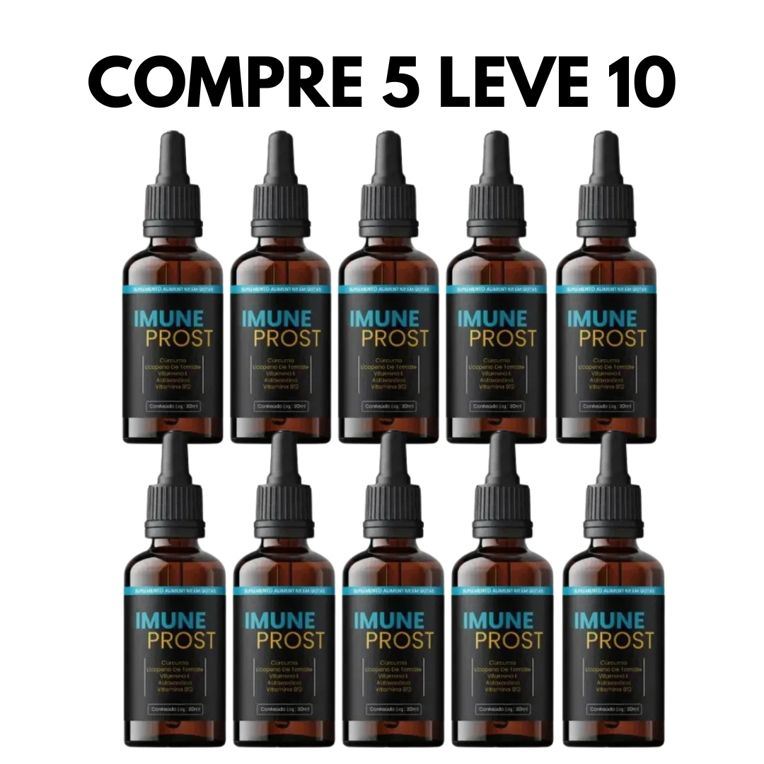 Imune Prost: Próstata Saudável e Sistema Imune Forte