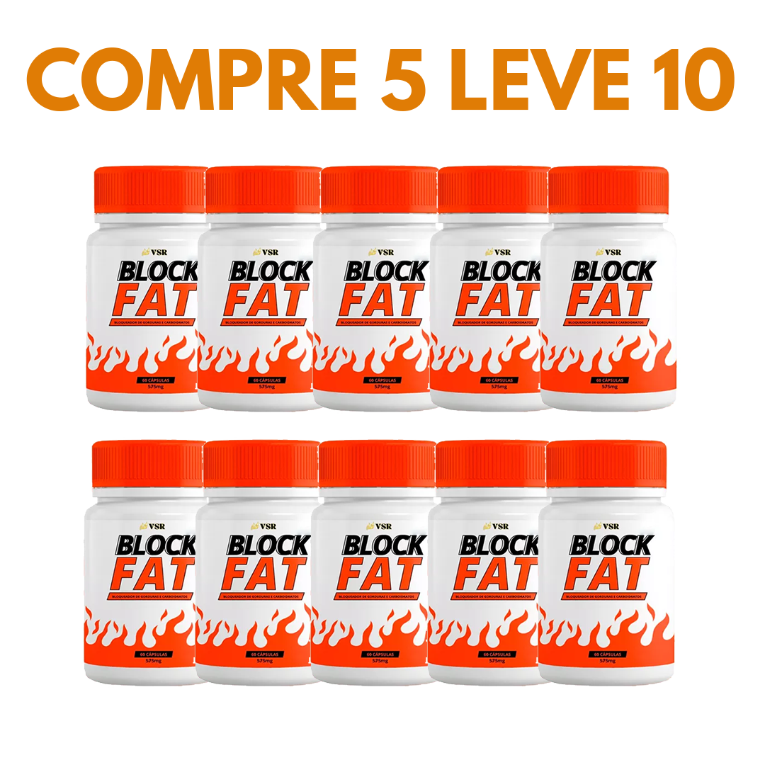 Block Fat:  Gorduras Reduzidas e Controle Do seu Apetite