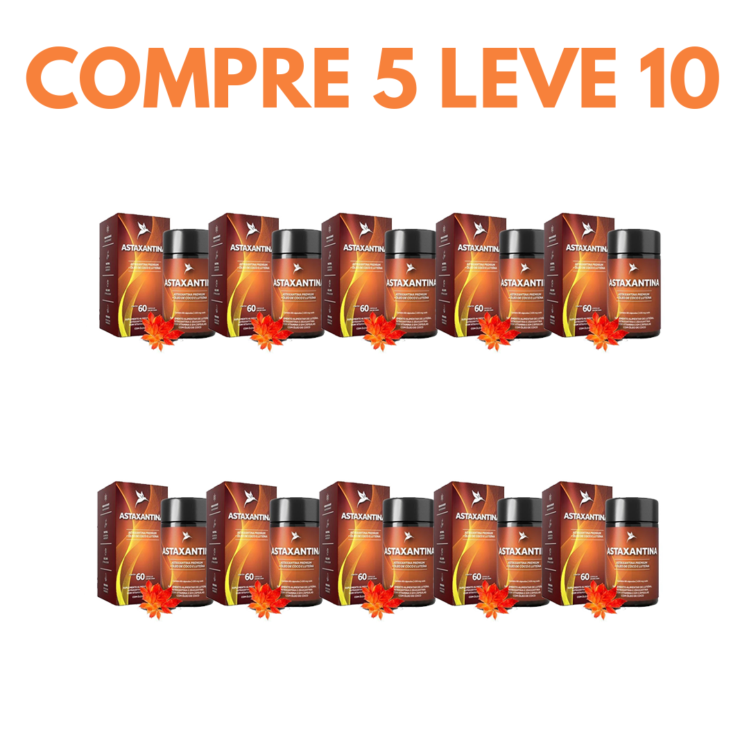 Astaxantina: O Suporte  para Energia e Bem-Estar