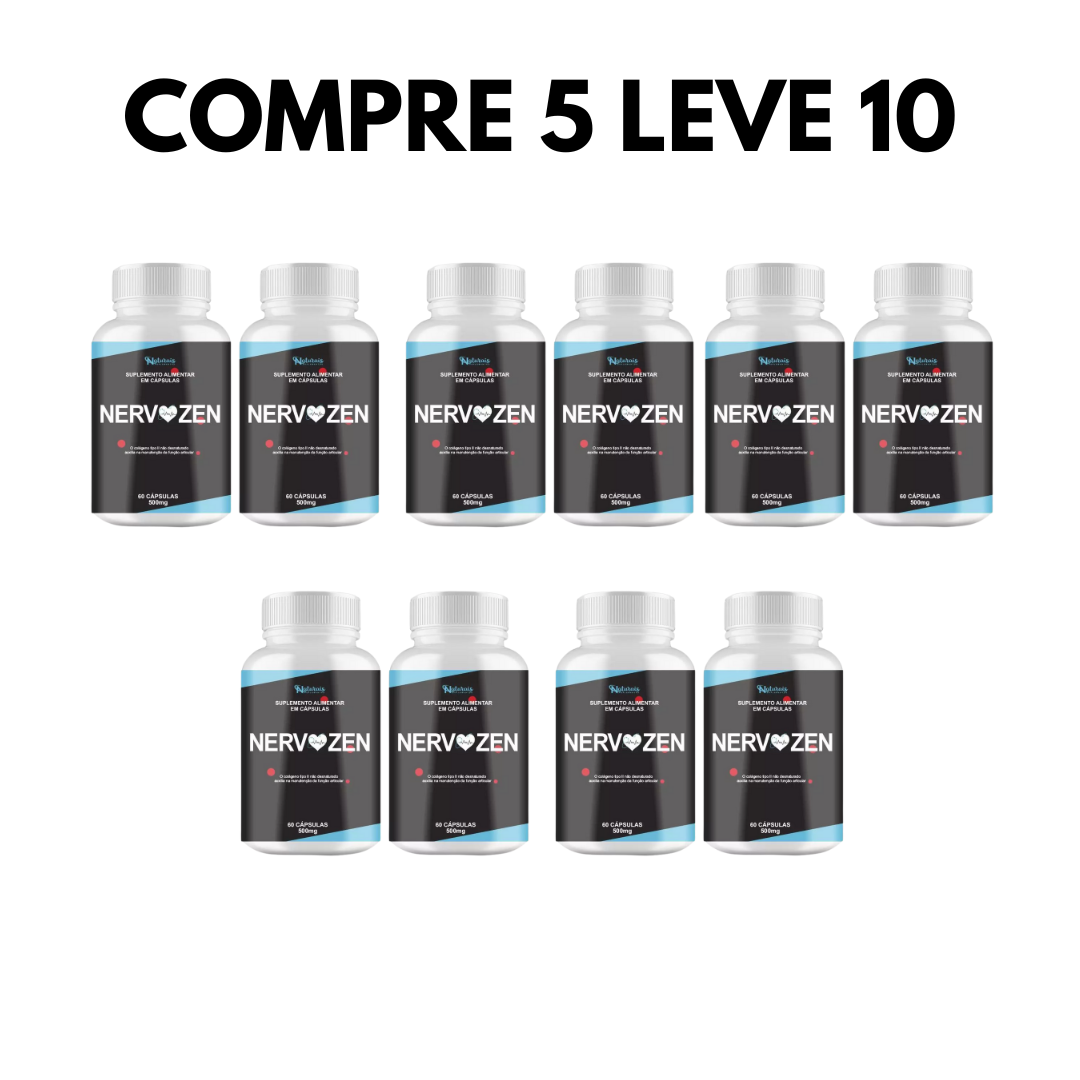 Nervozen em Cápsulas – Mais Clareza e Bem-Estar no Dia a Dia